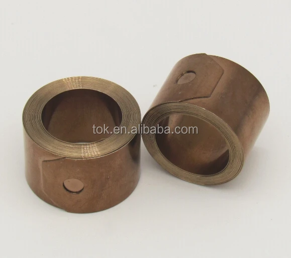 Curtain Type Fire Damper Stainless Steel SS SS301 SUS301 Constant Force Coil Spring For Curtain Type Fire Damper