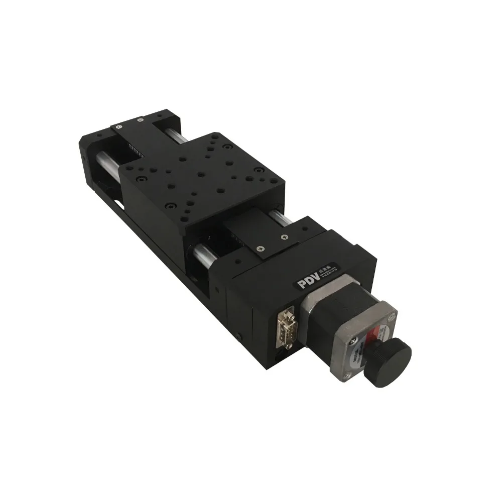 PP120 - (50-300) Precise Electric Translating Platform, Motorized Linear Stage