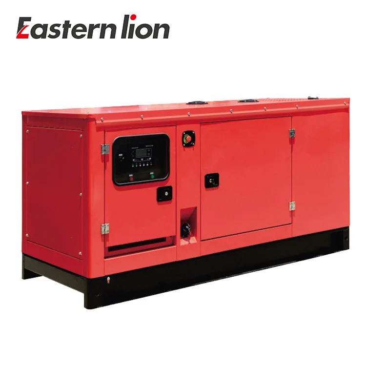 Easternlion 80kw 100kva genset sound proof 3 phase single phase brushless alternator silent 100 kva diesel generator set price