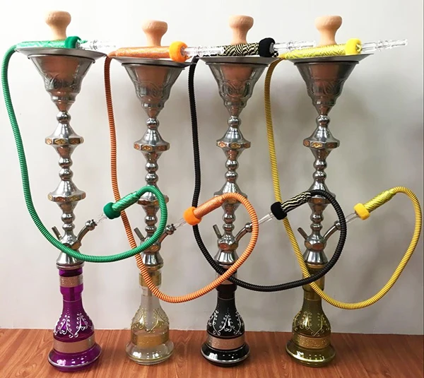 100cm hookah steel shisha  wholesale big Narguile chicha arab hookah smoke
