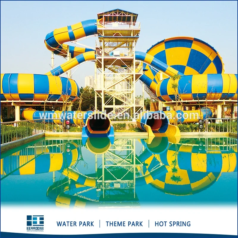 Big Water Park And Amusement Park Supplier Aqua Park Slides For Sale