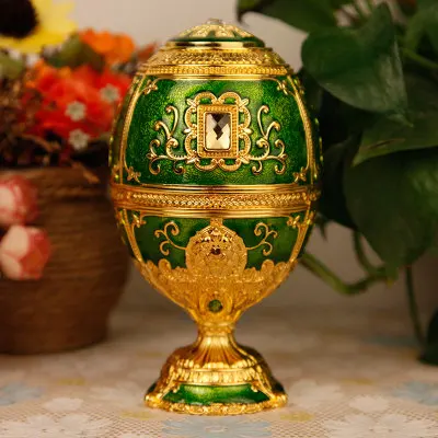 
Custom Luxury cloisonne round automatic toothpick tube 