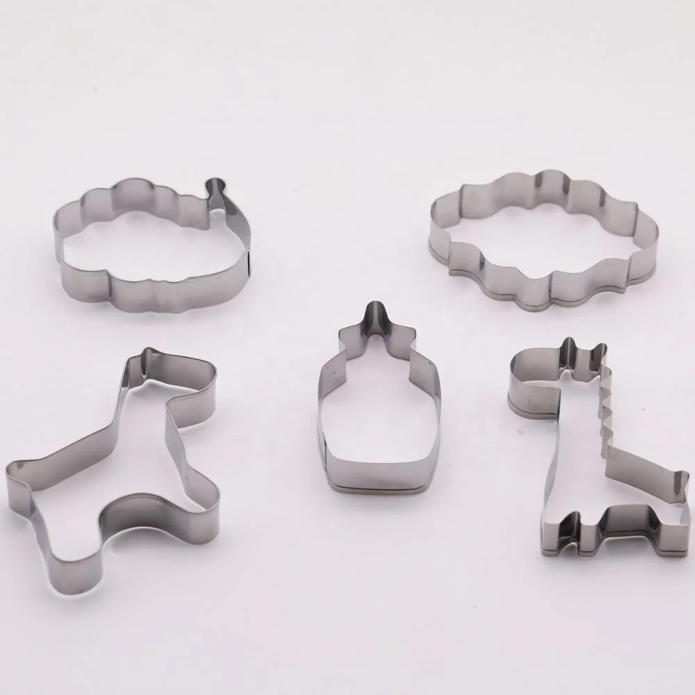 Оптовая продажа из Шэньчжэня, Выходная продукция, нержавеющая сталь 430, набор пресс-форм для печенья, нож для печенья