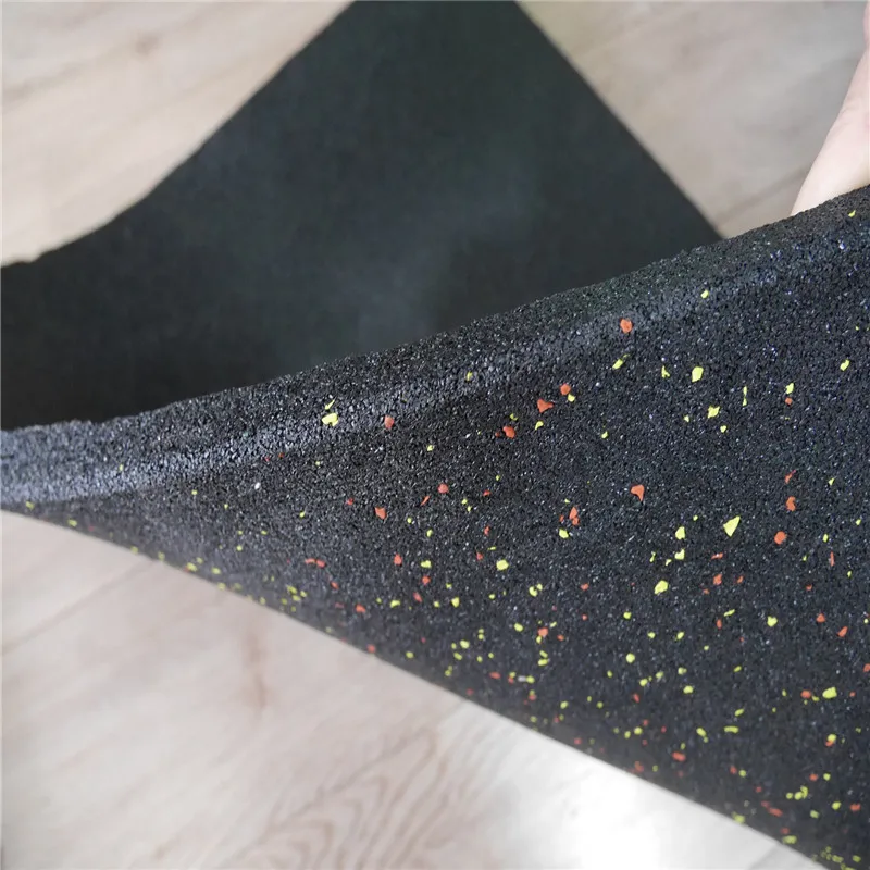 Fitness Club Rubber Gym Mat Tile,Safety Paver Gymnasium Comfortable Flooring