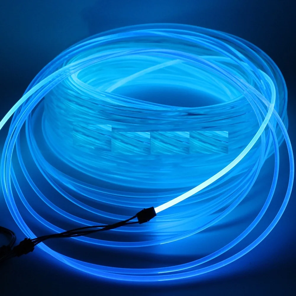 Fully waterproof 10 mm mini outdoor multicolor outdoor fabric christmas interior engine led Fiber optic light