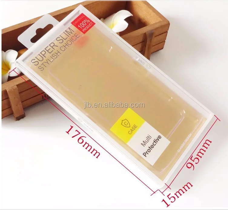 Custom Eco-friendly retail plastic cell phone case packaging box