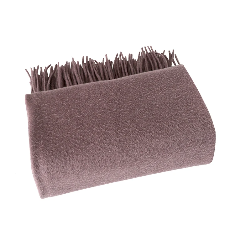 
2019 Wholesale High-End Solid Color 100% Cashmere Scarf For Women 