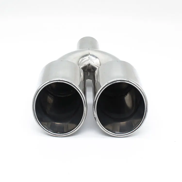 Car Exhaust dual outlet muffler