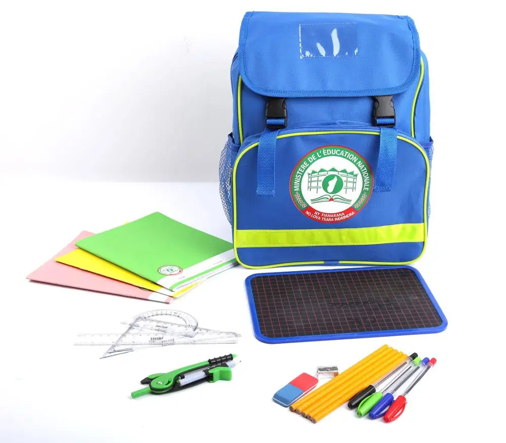 Cheap kids student back to school stationery sets for government bid