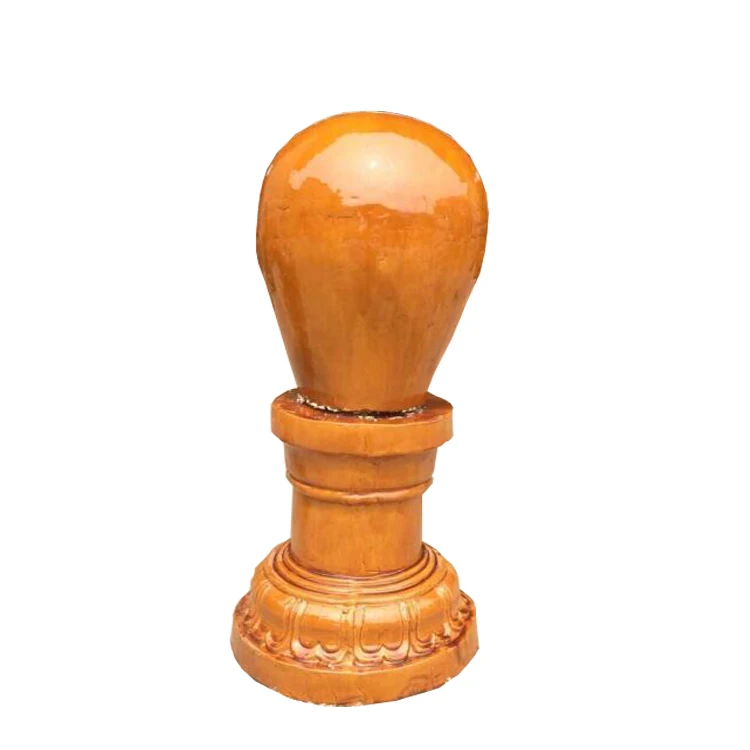 Chinese temple roof finials ceramic dragon roof tile