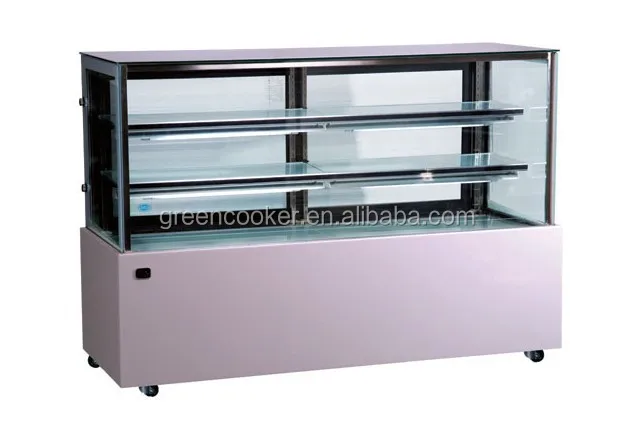 Cake Display Counter/Refrigerated Display Case Of Cakes/Cake Display Fridge