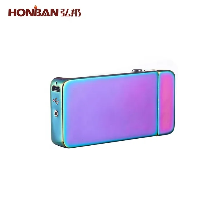 HONBAN HB-013 Promotional gift best design mini usb lighter with dragon pattern