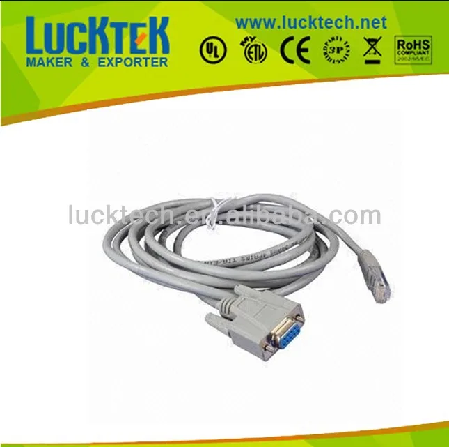 DB9F к RJ45 компьютерный кабель RJ232