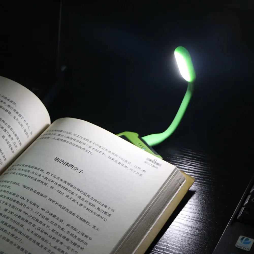 Flexible LED USB Gadgets Light Lamp 180 Degree Adjustable Portable Lamp for Power Bank PC Laptop Computer & Other USB Devices