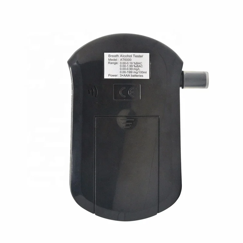 Good Sale Breath Alcohol Tester at6000 Breathalyzer with Compact Design