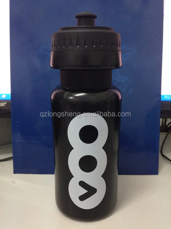 Flat 600ml Sport Plastic Water Bottle