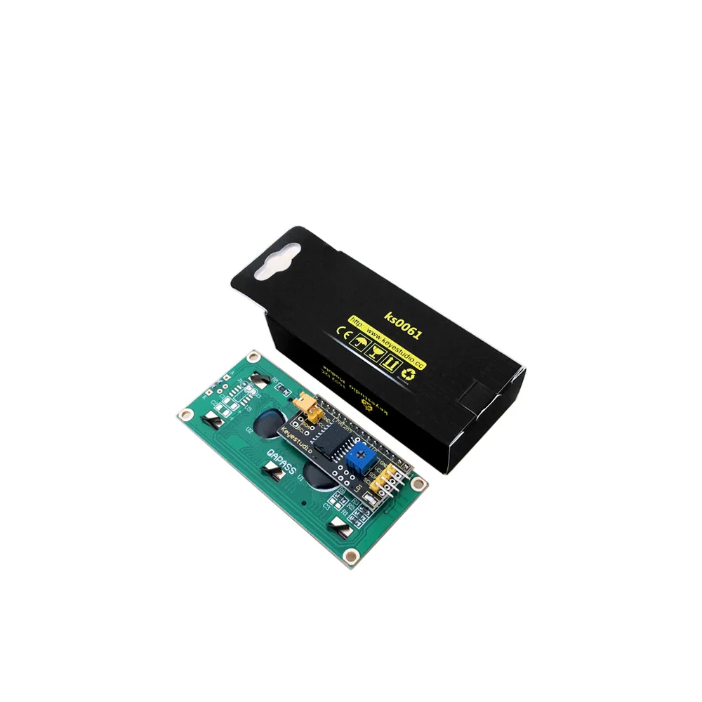 Keyestudio Ardu IIC/I2C/TWI Серийный модуль + 162 1602 16X2 ЖК-модуль экран для UNO