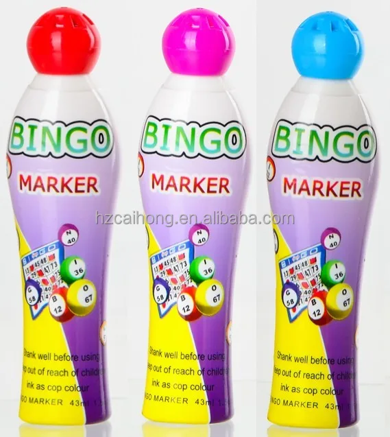 
Superdaubers 24 color bingo dabber-CH2810,1.5OZ high quality ink 