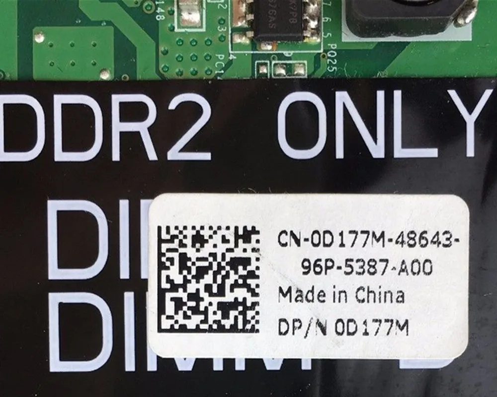 Для DELL 1555 материнской платы ноутбука CN-0D177M 0D177M D177M DAFM8BMB6F1 GM45 материнская плата 100% тестирование Быстрая доставка
