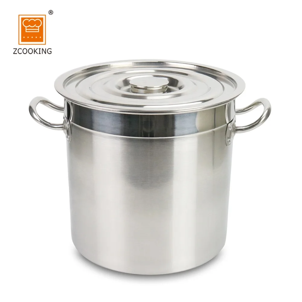 High Quality 20 Liter Stainless Steel Large Soup Cooking Stock Pot With Factory Price