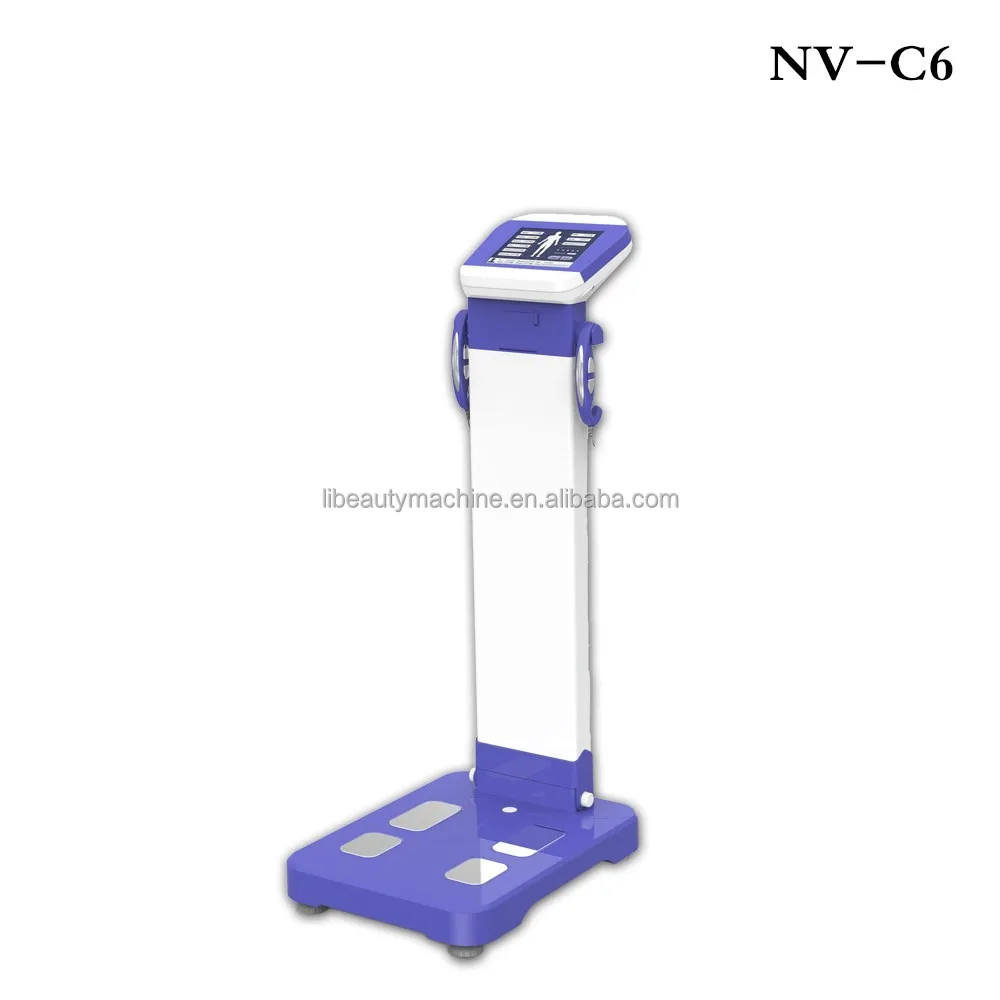 Анализатор состава тела с принтером жира масштаба