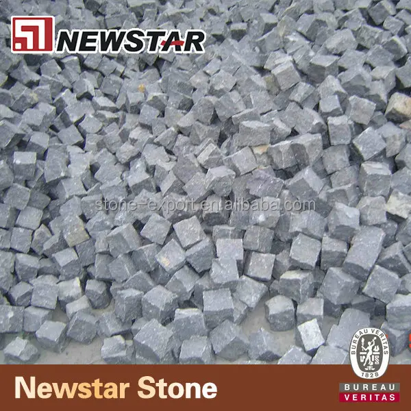 Driveway granite cobblestone
