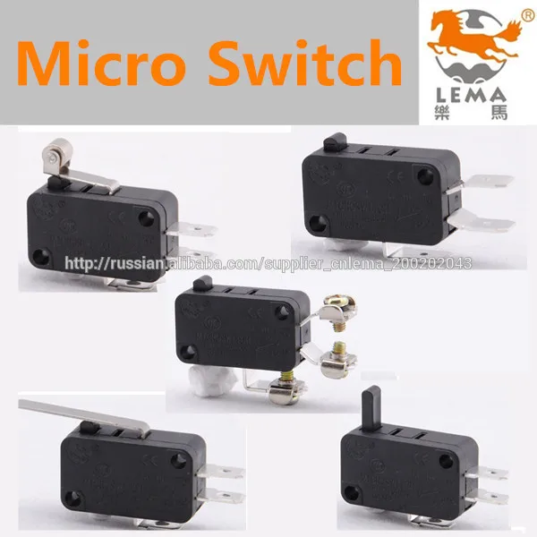 Types of Electrical Microswitches