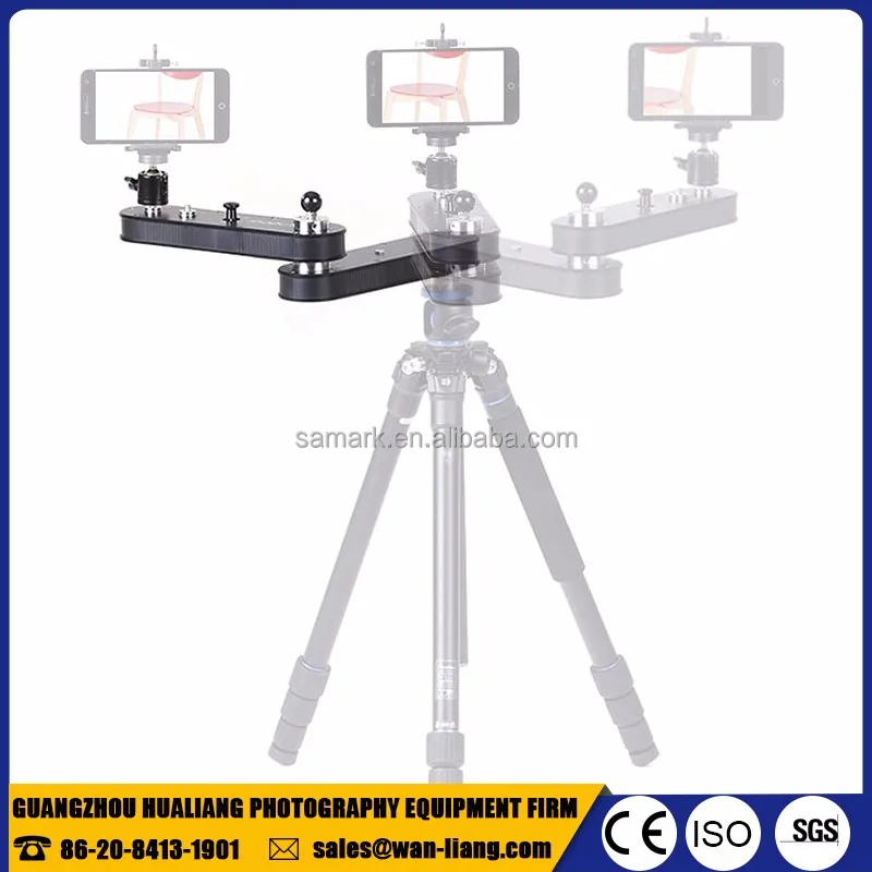 GT-V70 алюминиевого сплава послушный 4X расширение портативный dslr видео телефон мини действий камеры слайдер