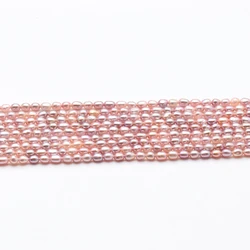 6-7mm AAAA wholesale natural designer rice shaped string of pearls price