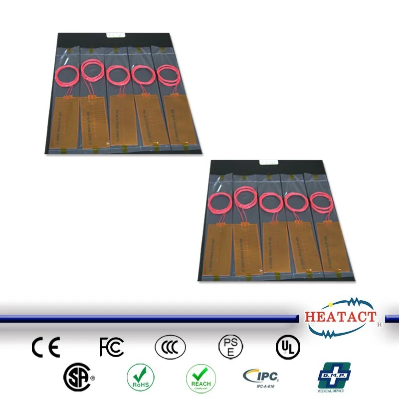 Factory Wholesale Taiwan customized kapton flexible heater heating element for computer