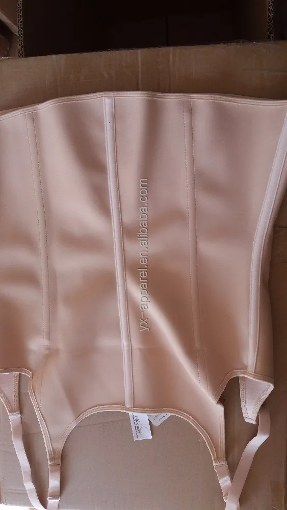 Plus Size 9 Steel Boned Ann Cherry Latex Vest Type Women Corset Waist Trainer Shapers Women Body Shaper Slimming Vest