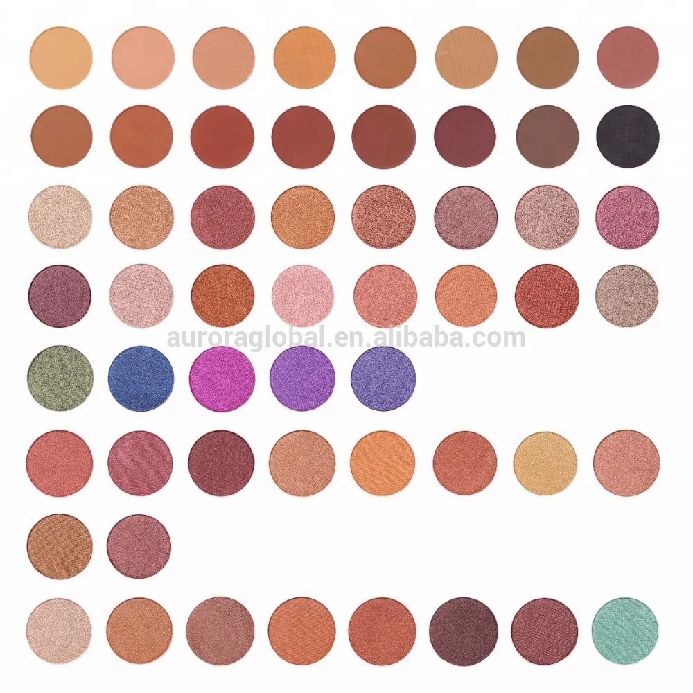 Cosmetics Makeup highly pigmented easy to apply Single Eyeshadow Pan pressed powder 209 colors eye shadow