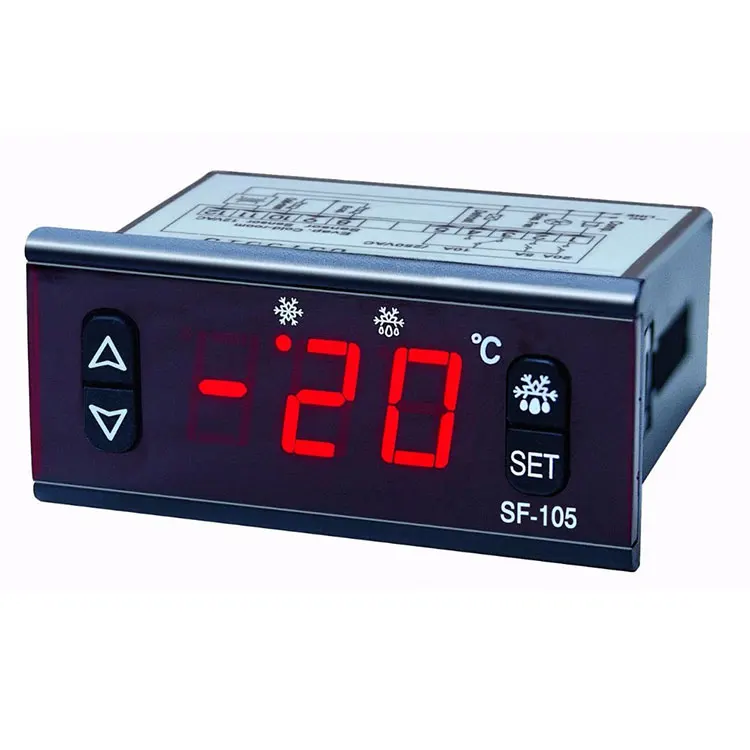 SF-105 Digital Thermostat Temperature Controller Freezer Low Temperature Control