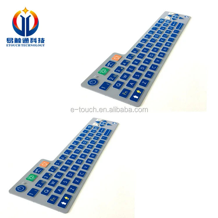 PCB Electronic silicone rubber keyboard membrane switch for medical equipment