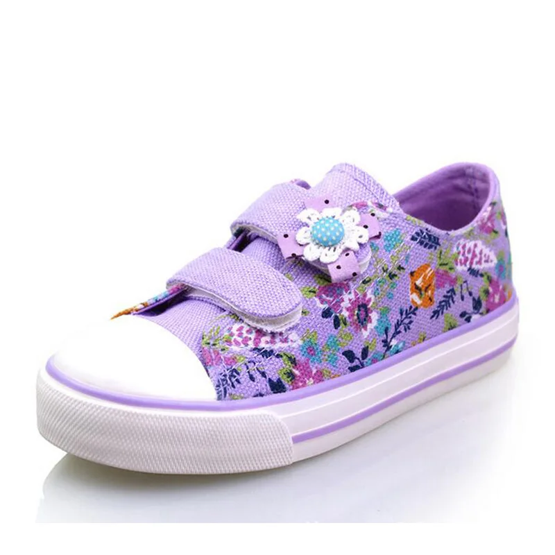 Manufacturer Custom Hot Sale Printed Vulcanized Canvas Shoes Kids Shoes Children Girls and Boys Sneakers