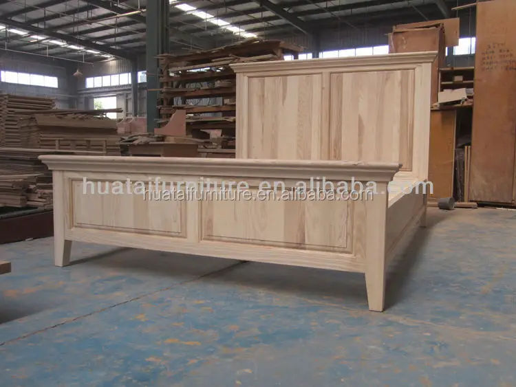 Super Cheap Solid wood antique Wooden King Bed,Hotel Bedroom Furniture Set