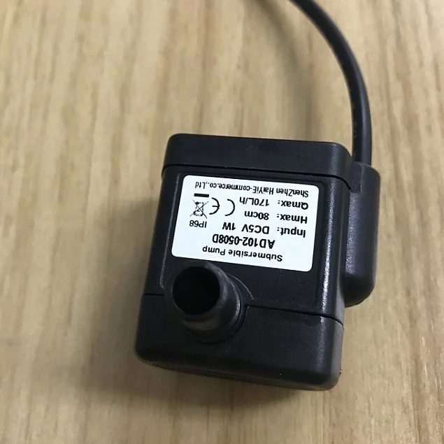 Low pressure low noise within 30db good quality  5v dc solar centrifugal water pump mini dc submersible pump price