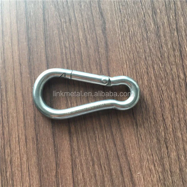 
stainless steel 304 carabiner Spring Snap Hook 