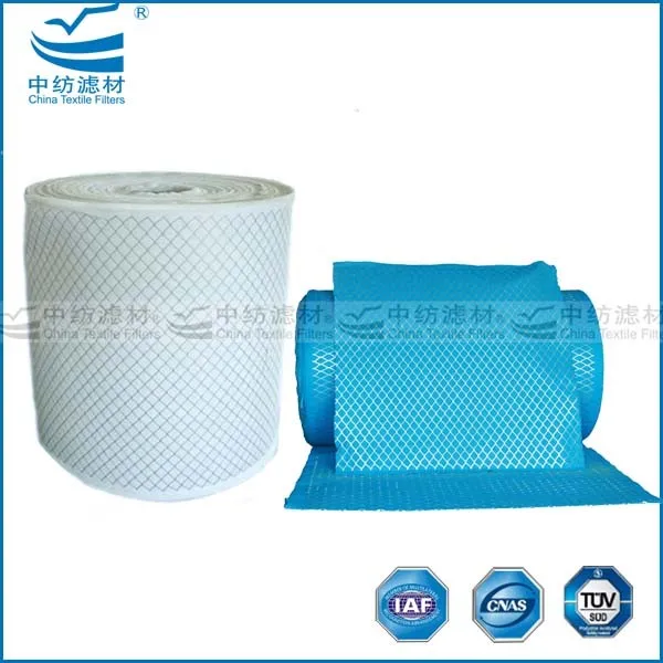 Fiberglass Dust Hepa Carbon Air Filter Sheet Material