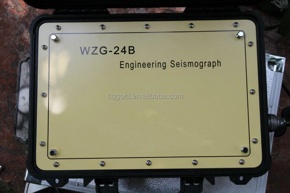 24 Channels Exploration Seismograph For Shallow Refraction And Reflection Surveys