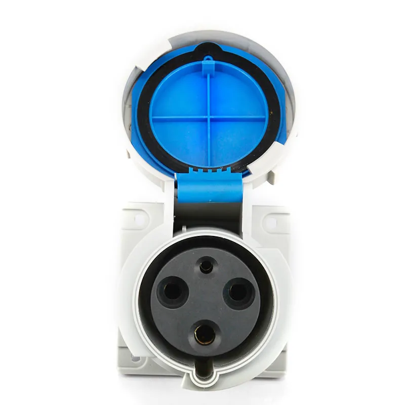 
IP67 16A 32A 63A 110-415V Industrial Receptacle Socket With TUV CE Certificate 