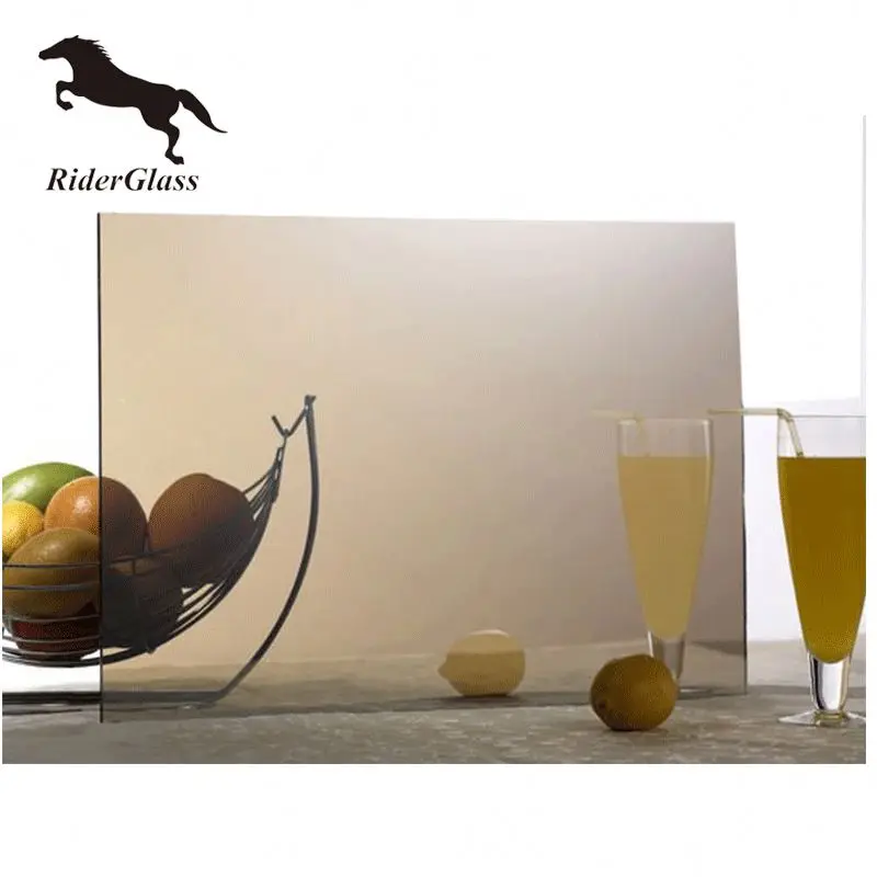 3-12mm Suppliers of Flat Heat Reflective Colour Glass Building Materials