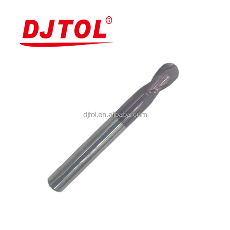 DOUBLE FLUTES SPIRAL BALL END MILLS (N series)