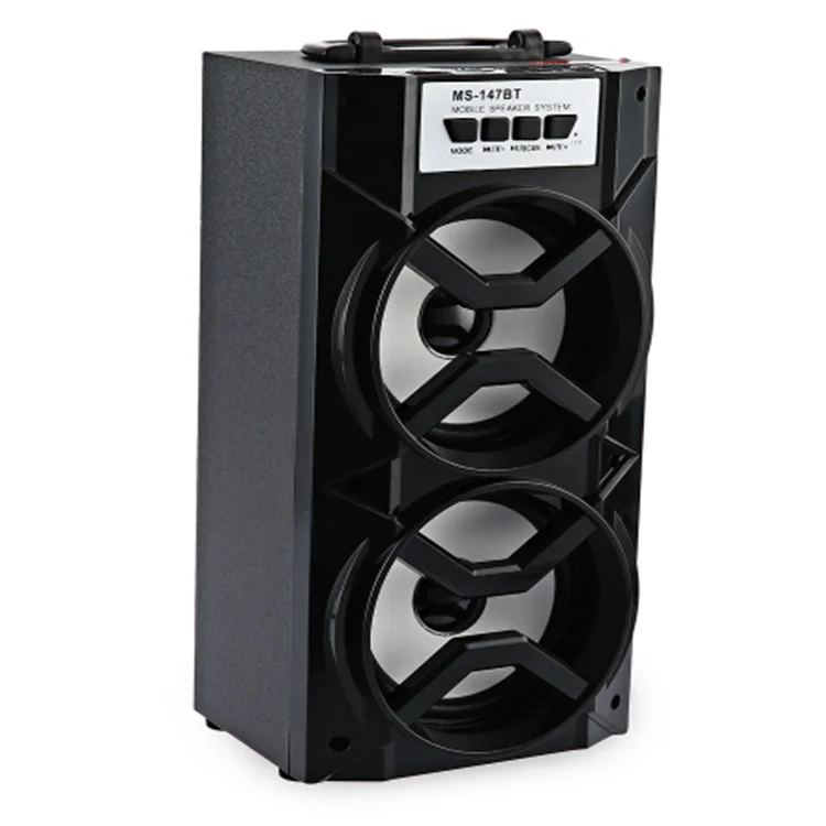 Hi-Fi Stereo wireless portable Subwoofer speaker with TF USB FM Radio