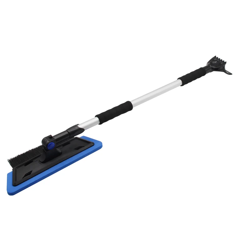 Telescope snow broom sweeper with extend handle for car truck snow brush ice scraper