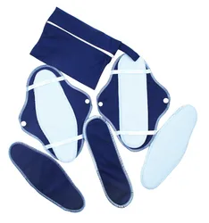 Испанские менструальные прокладки Моющиеся Многоразовые женские