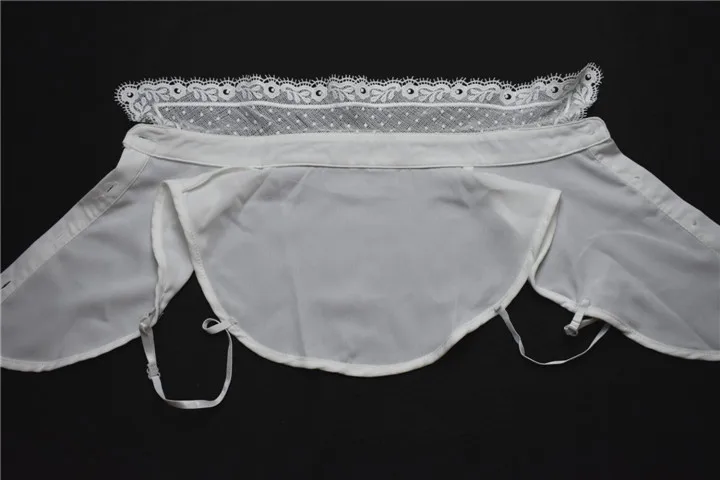 Detachable shirt collar white cotton neck decorative women garment fake collar