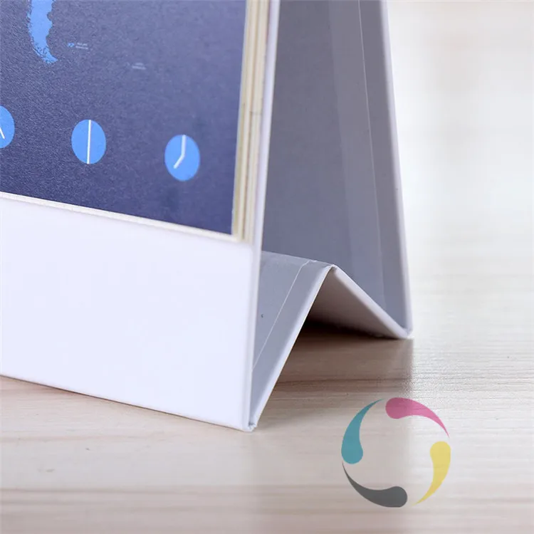  Оптовая продажа ежедневная спиральная палатка стол календарь печать