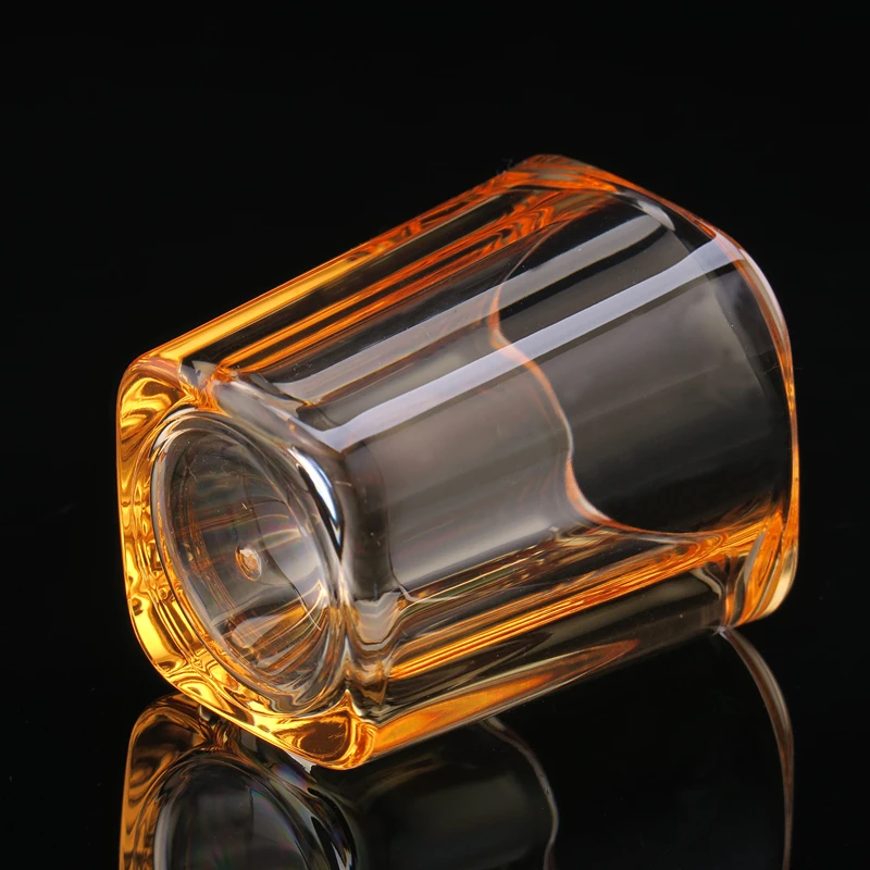 Advertising Logo custom printed hard clear plastic shot glass