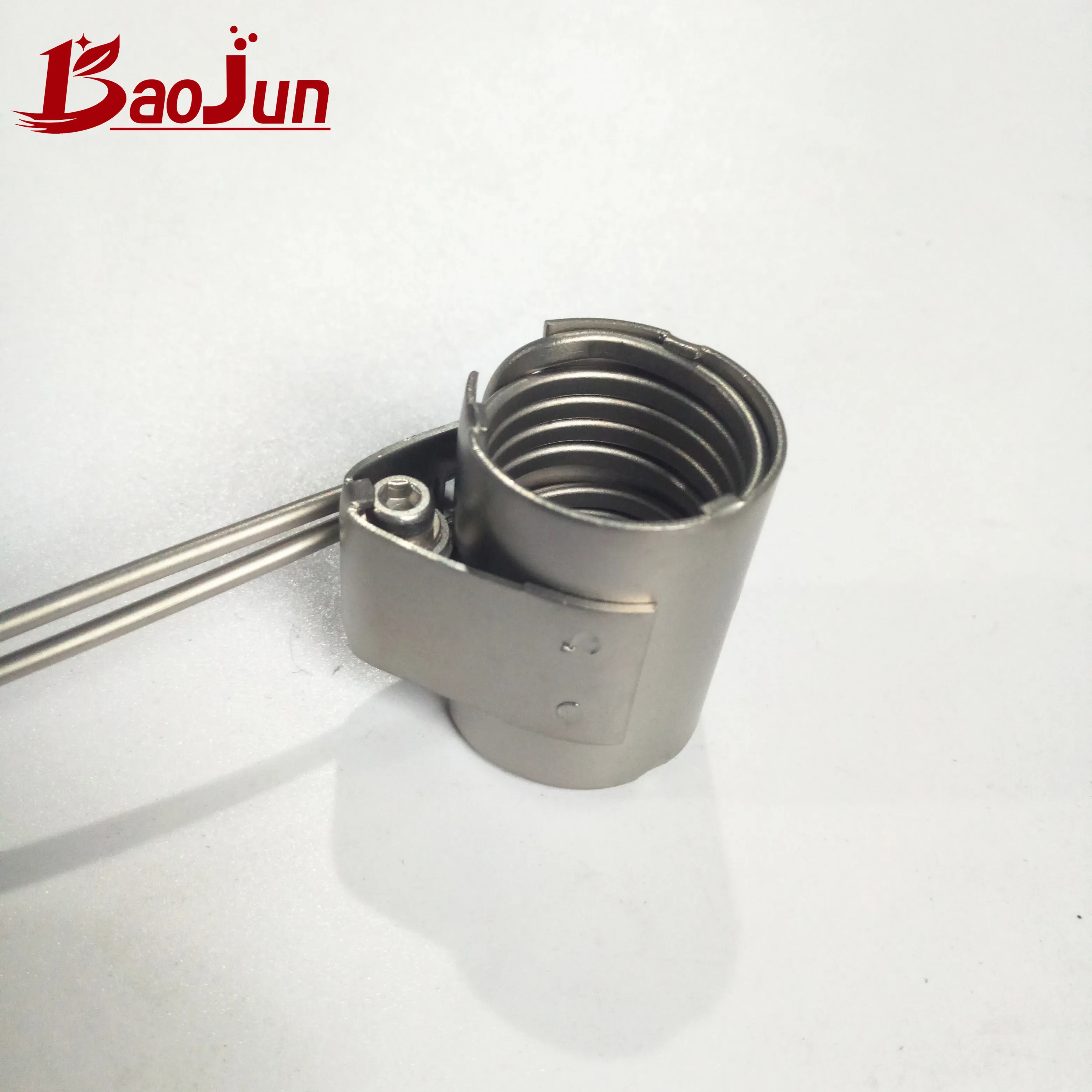 Hot runner system induction coil heaters